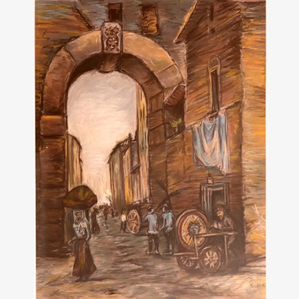 The Knife Sharpener — Moushkie Bacher