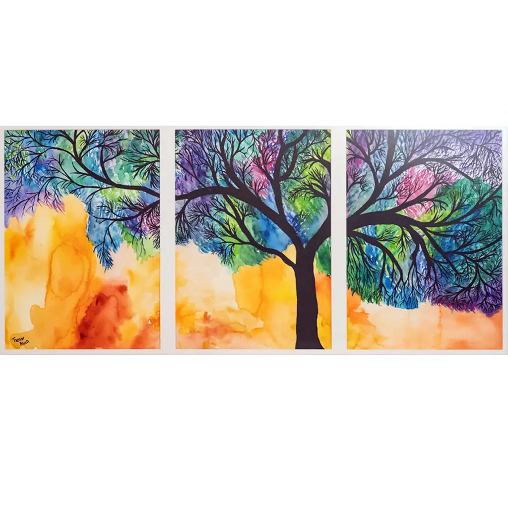 A Triptych Of Trees — Tamar Bloch