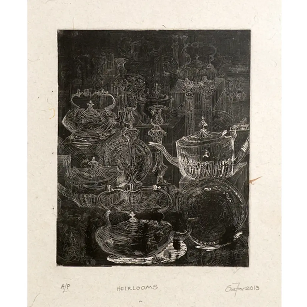 Heirlooms, Tea Pot Collection — Sue Fox