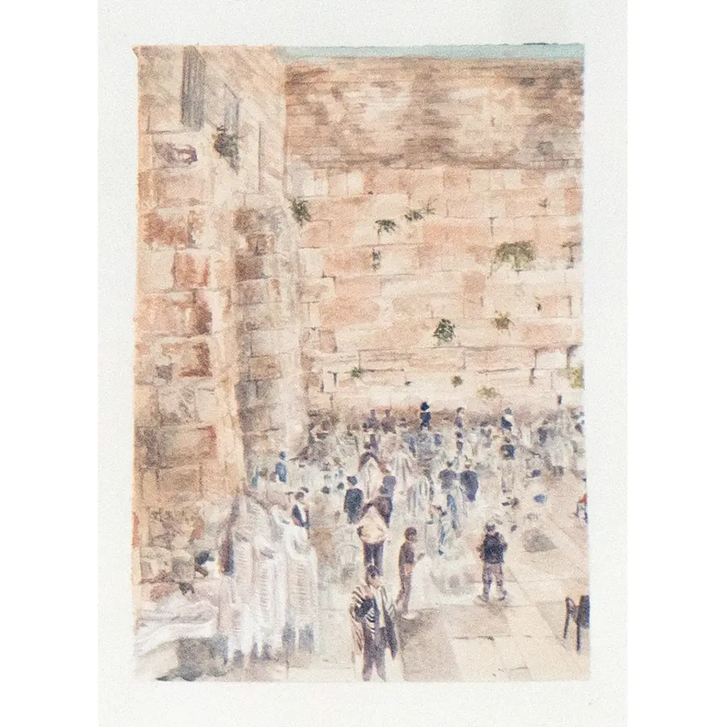 The Kotel At Sunrise — Sasha Berkowitz
