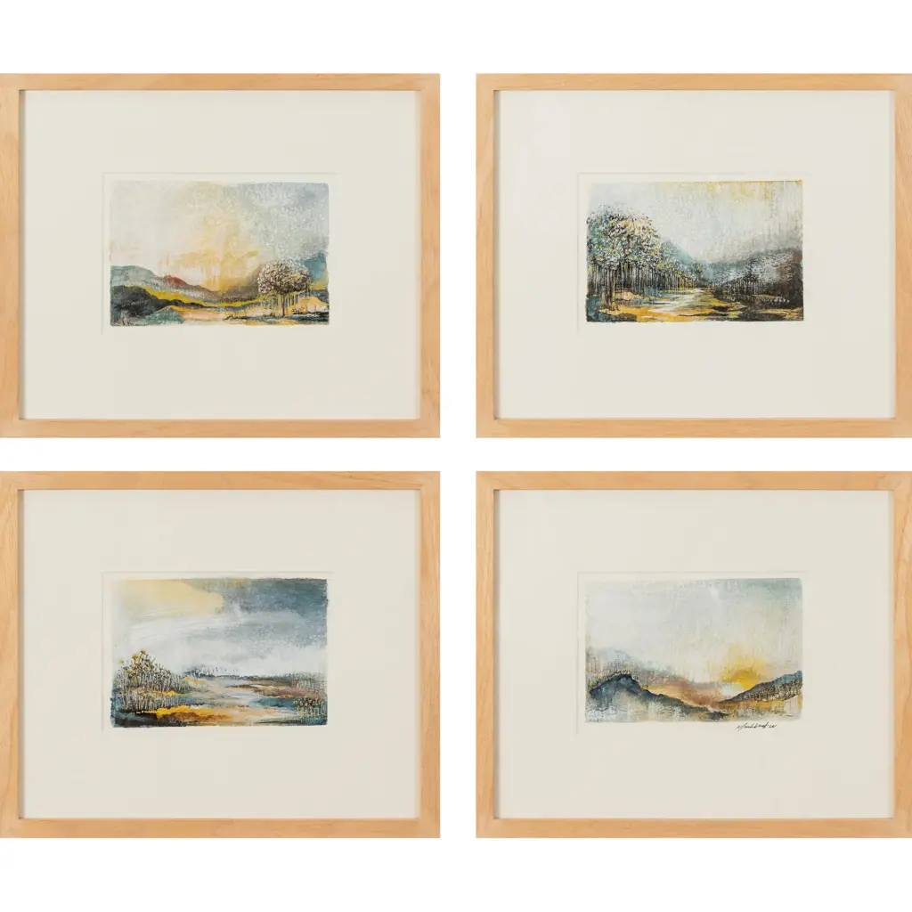 Fragmented Memory (Set of 4) — Mandi Brest