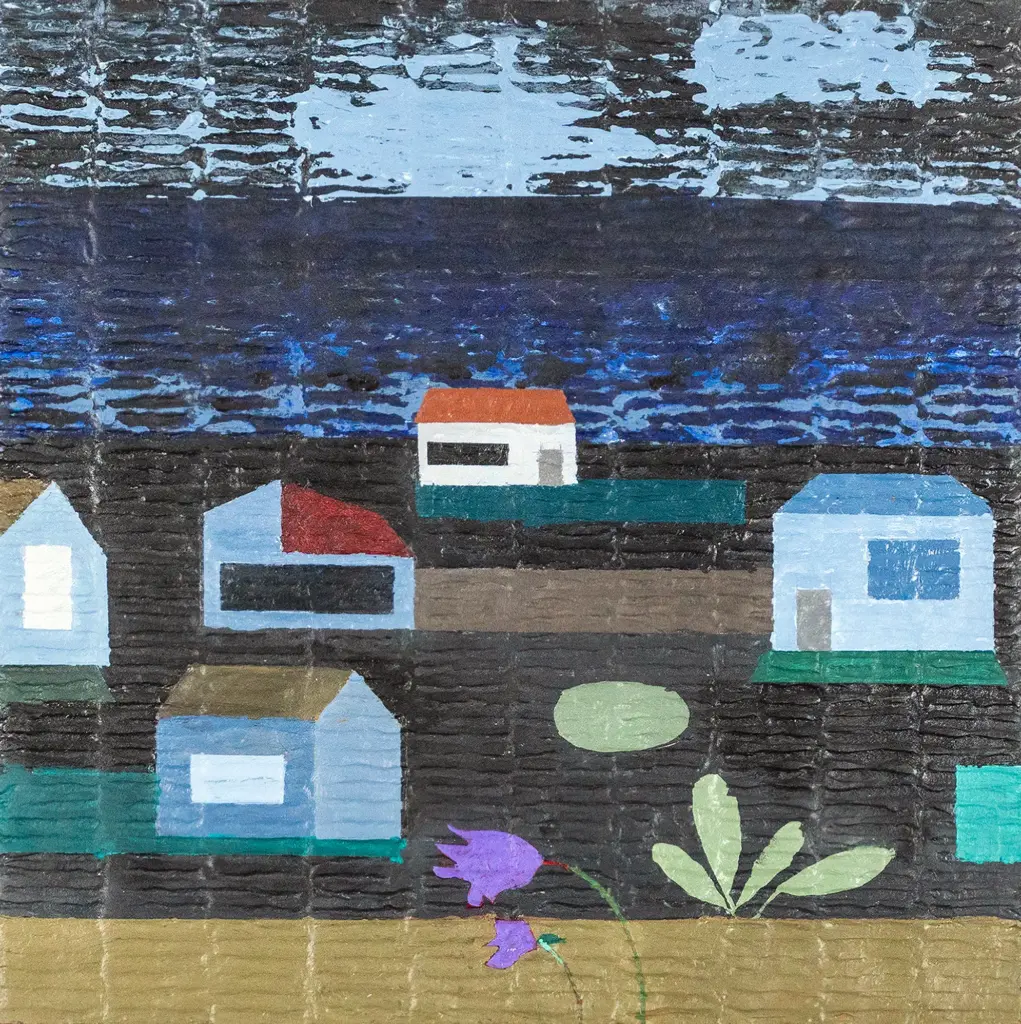 Inscribed – In Sea, In Sky and On Shore II — Lynda Ballen