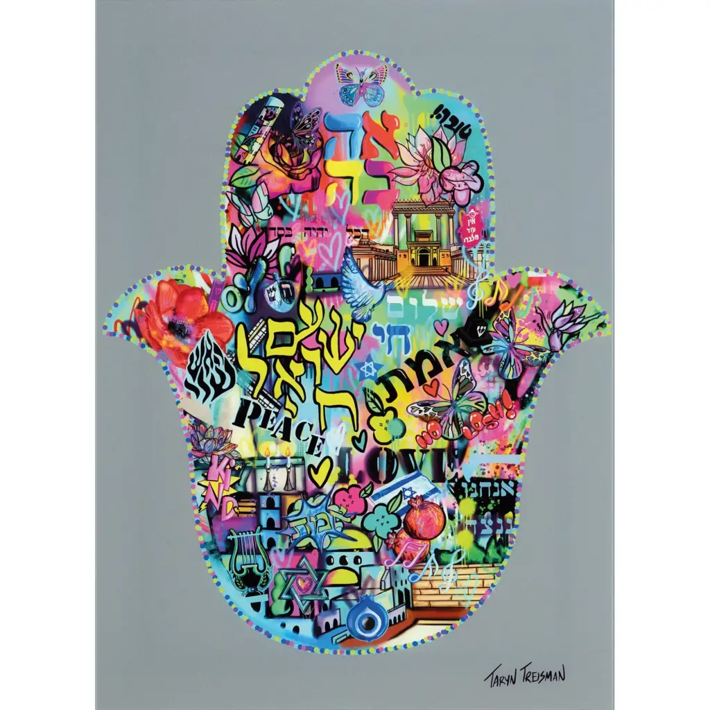 Joy. Protection. Light. The Jumbo Hamsa — Taryn Treisman